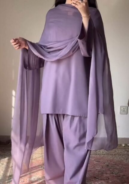 Purple Orchid Pakistani-style Farsi set