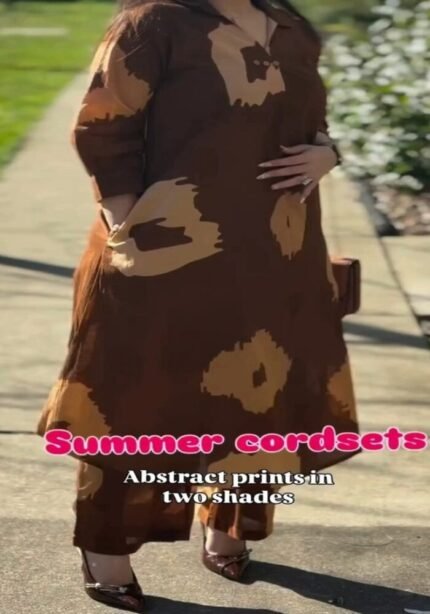 Earthy Elegance Summer Co-Ord Set