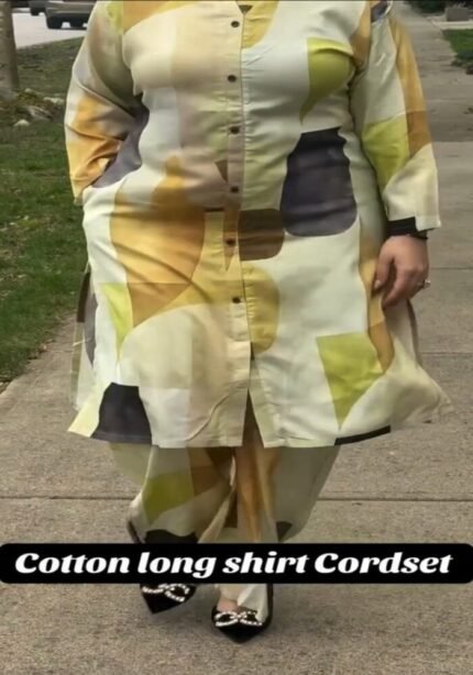 Urban Bloom Abstract Print Co ord set