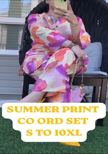 Modern Aura Rayon Co ord set